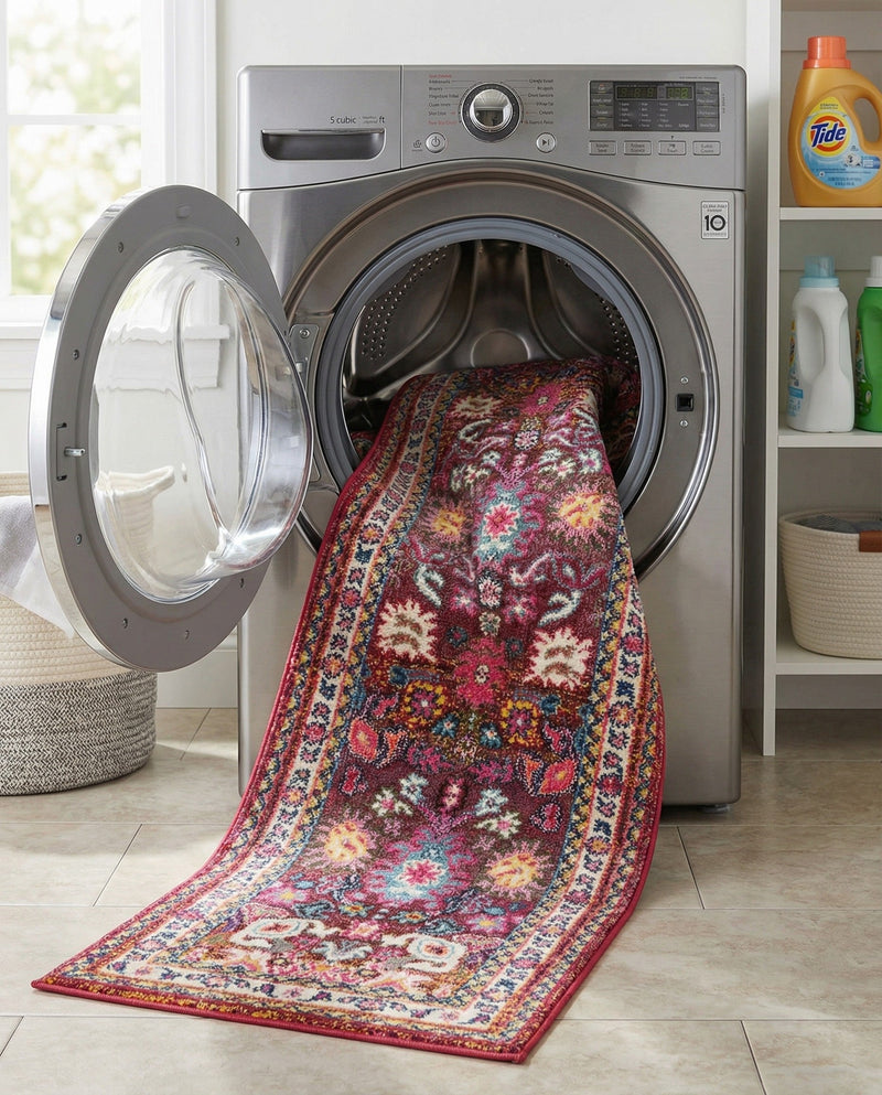 Chateau Elegance Collection Area Rug - Versailles Runner Multi  lifestyle 41