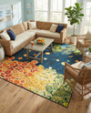 Seaside Haven Rugs Collection Area Rug -  Dunes Rectangle Multi  lifestyle 4