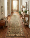 Jaipur Elegance Collection Area Rug -  City Runner Light Green  lifestyle 35