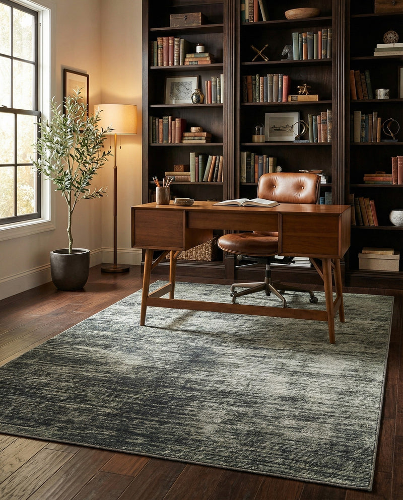 Sahara Essence Collection Area Rug - Oasis (Green) Rectangle Green  lifestyle 14