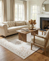 Sanctuary Retreat Collection Area Rug - Haven Rectangle Snow White  lifestyle 6