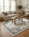 Beverly Grove Collection Area Rug - Melrose (Ivory) Rectangle Ivory  lifestyle 6