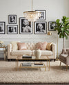 Majestic Manor Collection Area Rug - Versailles (Blonde) Rectangle Blonde  lifestyle 8