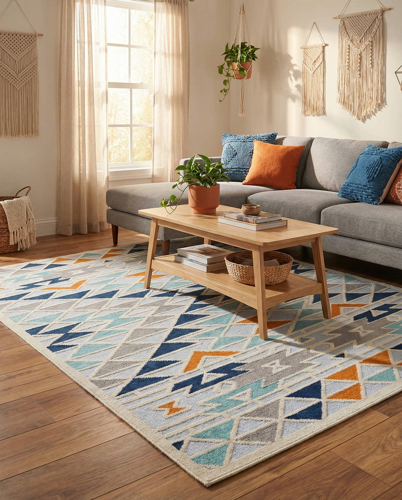 Bahama Breeze Outdoor Collection Area Rug -  Andros Rectangle Gray  lifestyle 6