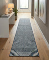 Urban Terrace Collection Area Rug -  Astoria (Blue) Runner Blue  lifestyle 39