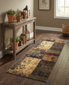 Bistro Lounge Collection Area Rug -  Lungo Runner Beige  lifestyle 61