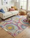 Urban Terrace Collection Area Rug -  Plaza Rectangle Multi  lifestyle 4