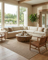 Sahara Sands Collection Area Rug -  Amarna Square   lifestyle 49