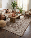 Tribal Terrace Treasures Collection Area Rug -  Incan Isle (Brown) Rectangle Brown  lifestyle 21