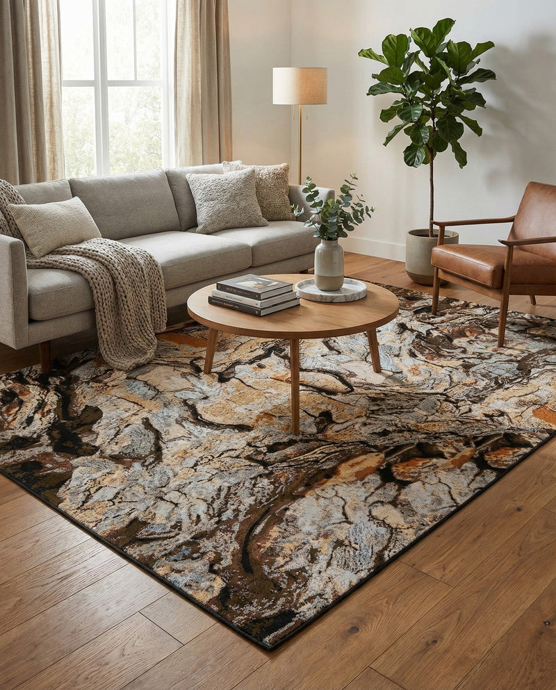 Urban Terrace Collection Area Rug -  Horizon Rectangle Multi  lifestyle 20