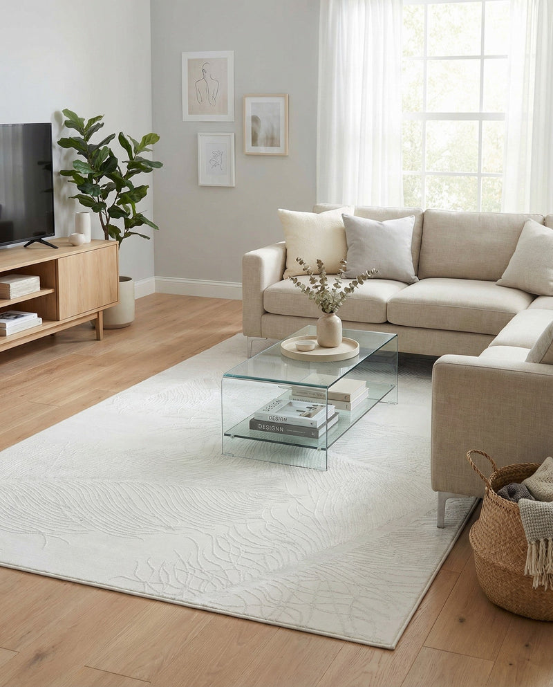 Bloomsbury Elegance Collection Area Rug -  Westminster Rectangle Ivory  lifestyle 22