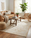Tribal Terrace Treasures Collection Area Rug - Mayan Marina (Natural) Rectangle Natural  lifestyle 23