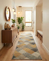 Urban Terrace Collection Area Rug - Metropolis Runner Gray  lifestyle 53