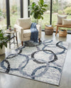 Santa Fe Trails Collection Area Rug -  Taos Rectangle Ivory  lifestyle 9