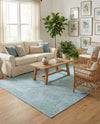 Bahama Breeze Outdoor Collection Area Rug -  Eleuthera Rectangle Navy Blue  lifestyle 34