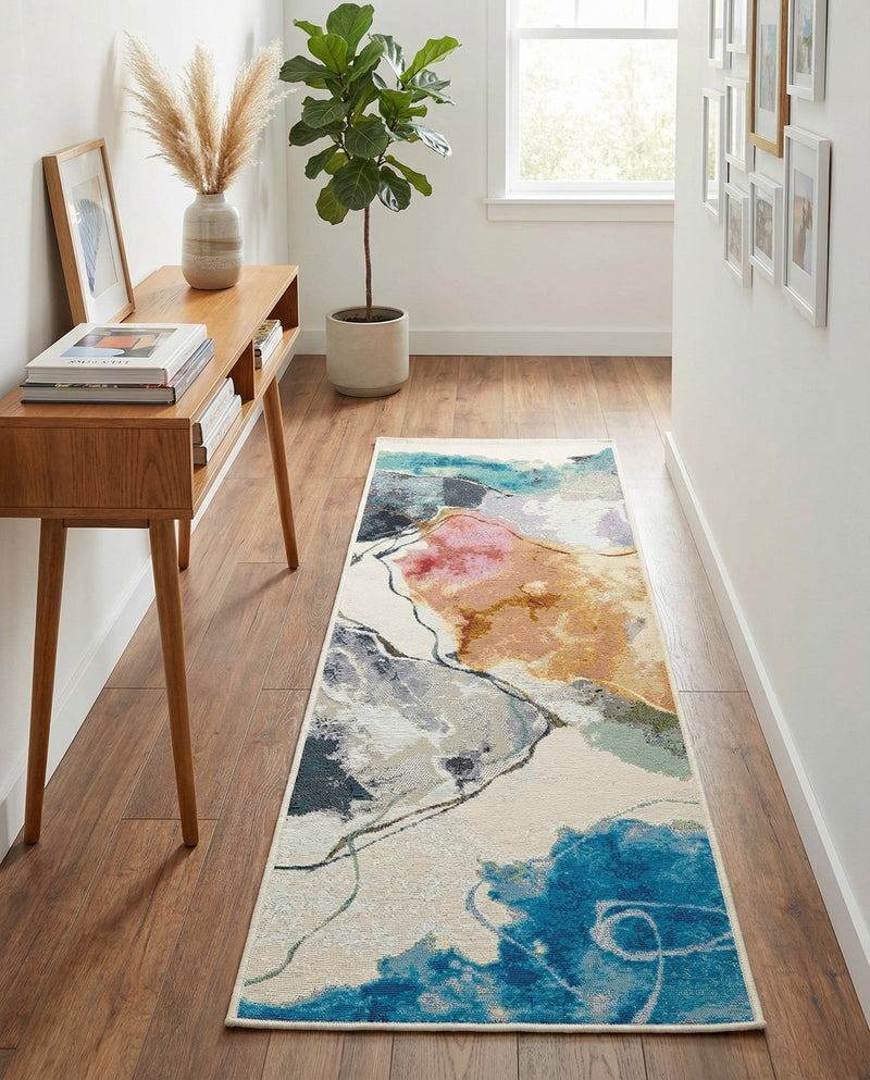 Urban Terrace Collection Area Rug -  Arbor Runner Multi  lifestyle 68