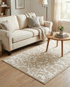 Andes Summit Collection Area Rug -  Chimborazo Rectangle Snow White  lifestyle 19