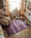 Studio Haven Collection Area Rug -  Gallery (Violet) Rectangle Violet  lifestyle 21