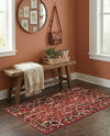 Neptune Elegance Collection Area Rug -  Proteus Rectangle Burgundy  lifestyle 16