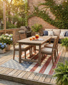 Urban Oasis Rugs Collection Area Rug -  Boardwalk Rectangle Red  lifestyle 20
