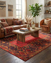 Safari Escape Rugs Collection Area Rug - Serengeti Rectangle Multi  lifestyle 24