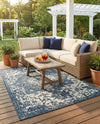 Urban Oasis Rugs Collection Area Rug -  Penthouse (Blue) Rectangle Blue  lifestyle 6