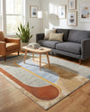 Urban Terrace Collection Area Rug -  Deck Rectangle Multi  lifestyle 10