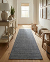 Jill Zarin Sedona Oasis Outdoor Collection Area Rug - Coconino (Navy Sky) Runner Navy Sky  lifestyle 47