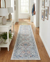 Aegean Elegance Washables Collection Area Rug -  Patmos Runner Ivory  lifestyle 75