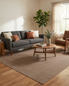 Soho Elegance Collection Area Rug - Chelsea (Light Brown) Rectangle Light Brown  lifestyle 7
