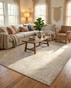 Tribal Terrace Treasures Collection Area Rug - Mayan Marina (Light Gray) Rectangle Light Gray  lifestyle 16