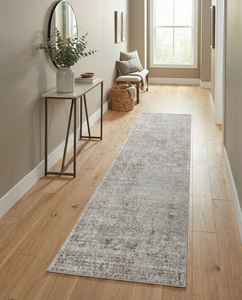Cambridge Classics Collection Area Rug -  Magdalene (Gray) Runner Gray  lifestyle 70