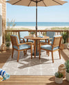 Seaside Haven Rugs Collection Area Rug - Sapphire (Gray) Rectangle Gray  lifestyle 14