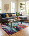 Chromatic Oasis Collection Area Rug -  Oasis Rectangle Multi  lifestyle 30
