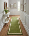 Studio Haven Collection Area Rug -  Alcove (Green) Runner Green  lifestyle 50