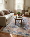 Bazaar Chic Collection Area Rug -  Rabat Rectangle Navy Blue  lifestyle 11