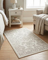 Savannah Elegance Collection Area Rug - Augusta (Ivory) Rectangle Ivory  lifestyle 13