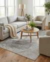 Bloomsbury Elegance Collection Area Rug -  Westminster Rectangle Gray  lifestyle 23