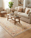 Bazaar Chic Collection Area Rug -  Fez Rectangle Ivory and Gold  lifestyle 8