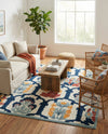 Caribbean Terrace Collection Area Rug -  Dominica Rectangle Ivory  lifestyle 5
