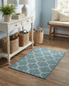 Savannah Pergola Collection Area Rug - Arbor (Teal) Rectangle Teal  lifestyle 19