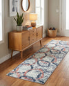 Santa Fe Trails Collection Area Rug -  Rio Runner Ivory  lifestyle 6