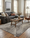 Riviera Elegance Collection Area Rug -  Nice Rectangle Dark Gray  lifestyle 29