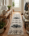 Coastal Haven Collection Area Rug -  Coastline Runner Beige  lifestyle 53