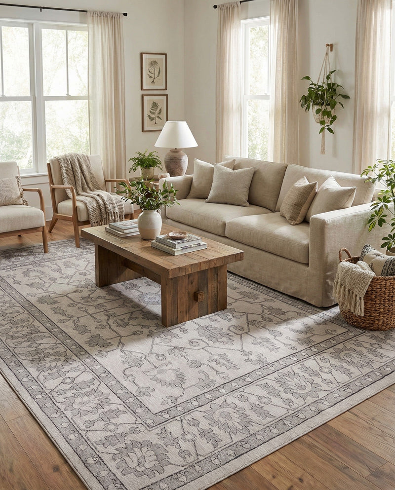 Heritage Harbor Collection Area Rug - Maritime Rectangle Ivory  lifestyle 21