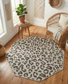 Savannah Escape Collection Area Rug -  Amazon (Light Gray) Octagon Light Gray  lifestyle 63