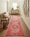 Georgetown Rugs Collection Area Rug - Dupont (Pink) Runner Pink  lifestyle 55