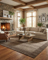 Studio Haven Collection Area Rug -  Conservatory (Light Brown) Rectangle Light Brown  lifestyle 10