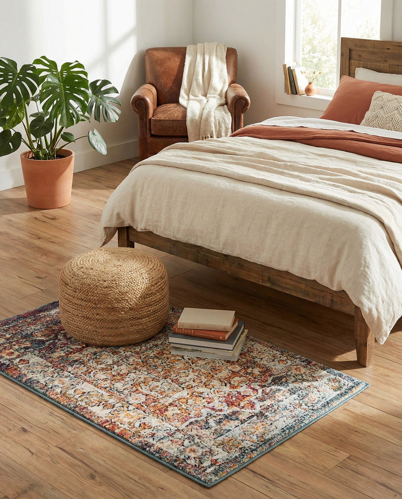 Savannah Soiree Collection Area Rug -  Everglade (Multi) Rectangle Multi  lifestyle 8