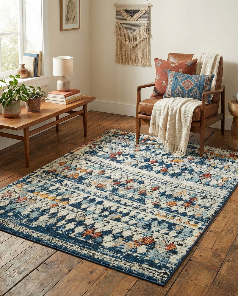 Tangier Treasures Collection Area Rug -  Marrakech Rectangle Multi  lifestyle 24
